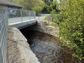 Ansicht neues Brückenwerk