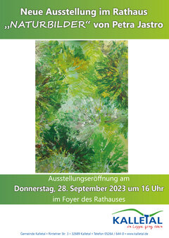 Plakat Ausstellungseröffnung Jastro