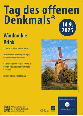 Plakat Tag des offenen Denkmals 2025