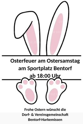Osterfeuer Bentorf