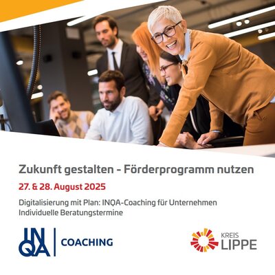 Zukunft gestalten - Förderprogramm nutzen