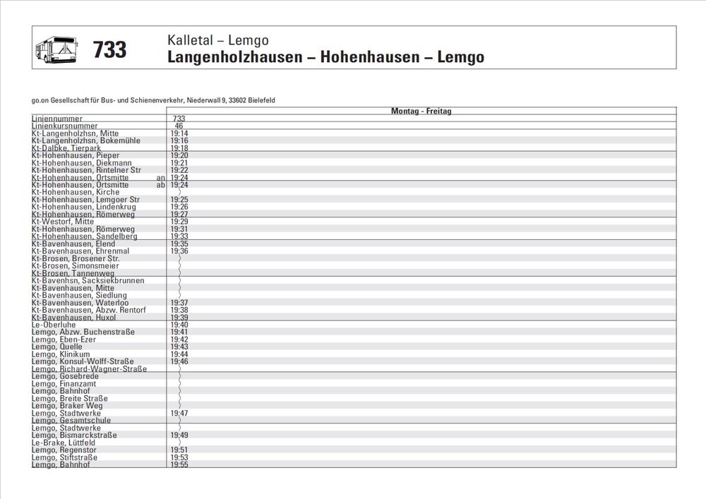 733 Langenholzhausen - Hohenhausen - Lemgo (5