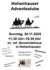 Hohenhauser Adventsstube